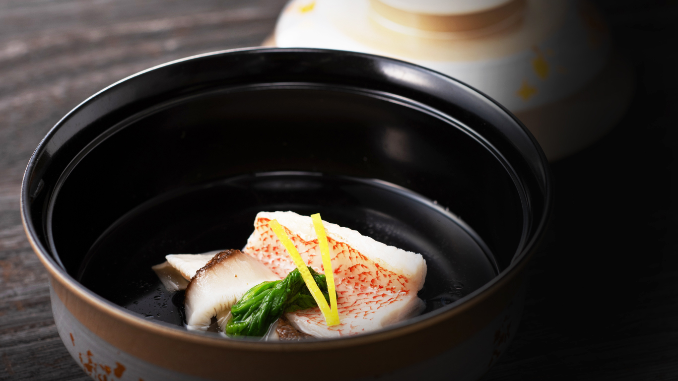 「霜月懐石コース」北海道産吉次一汐